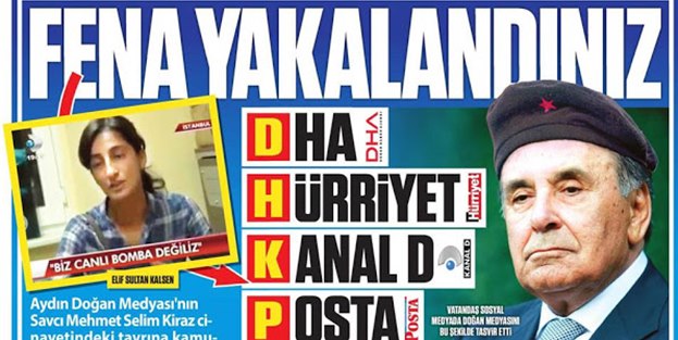 Güneş'in bereli Aydın Doğan manşeti için 12 yıl hapis