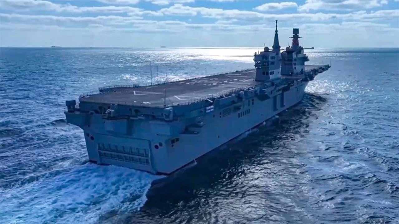 Güney Çin Denizi'ne hareket etti Çin'in ilk İHA gemisi deneme seferinde