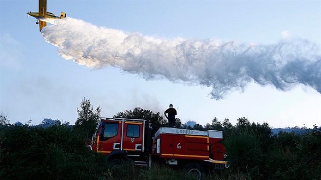 Güney Fransa'nın kalbi yanıyor