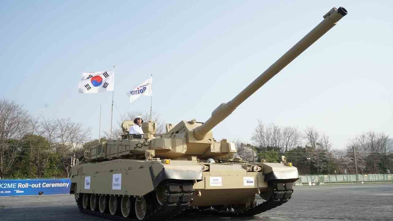 Güney Kore K2ME prototipini sergiledi: Orta Doğu’ya özgü yeni tank