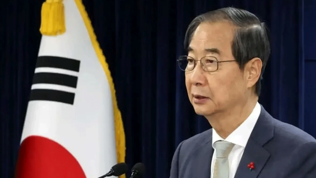 Güney Kore'nin geçici başkanı ABD'den icazet aldı!