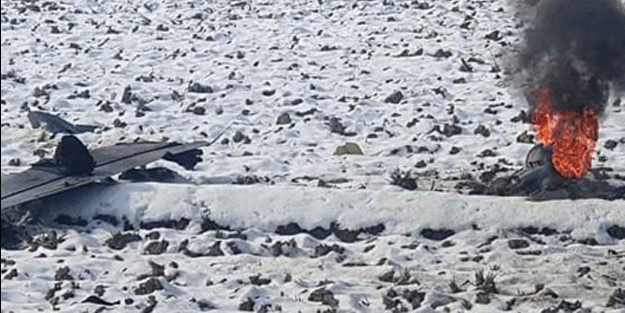 Güney Kore’ye ait savaş uçağı düştü