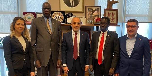 Güney Sudan Büyükelçisi: “Yeraltı zenginliklerimiz Türkiye sayesinde değerlendirilsin
