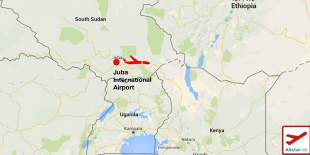 Güney Sudan'da kargo uçağı düştü: Ölü ve yaralılar var