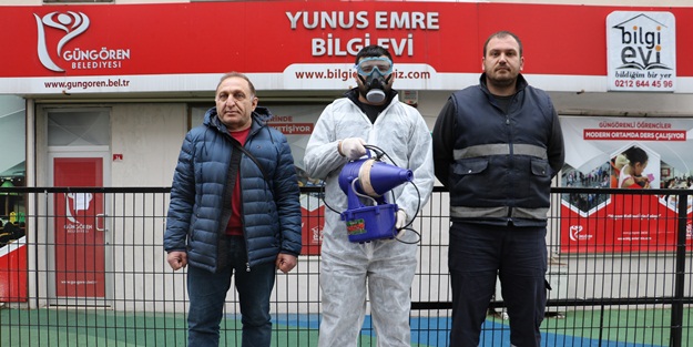 Güngören Belediyesi'nden Corona önlemi