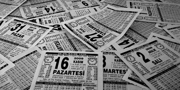 Günlerin isimleri nereden geliyor?