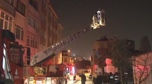 Çıkan yangında 1 kişi zehirlendi