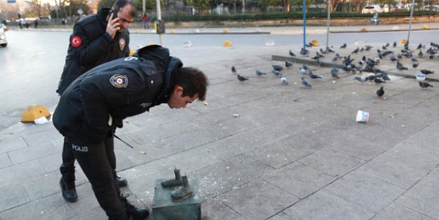 Günün en ilginç hırsızlık olayı! Geriye sadece ayakları kaldı