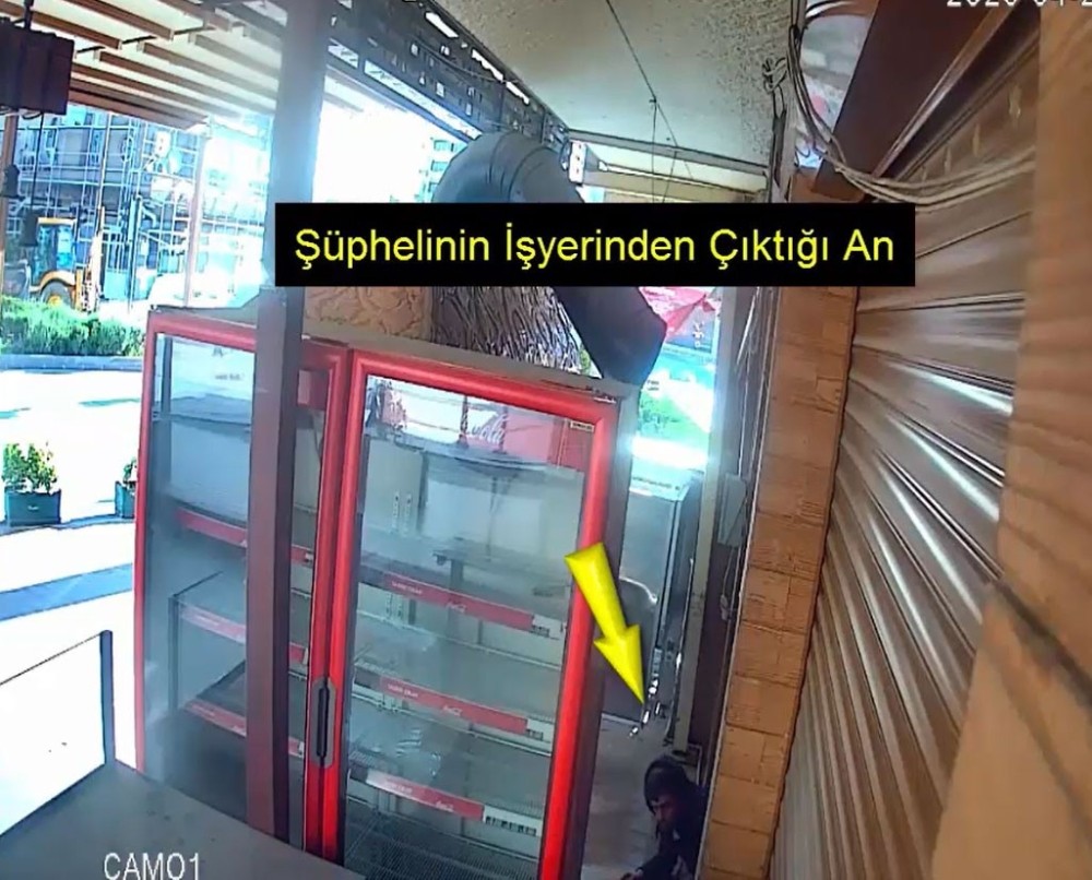 Güpegündüz hırsızlık kamerada 