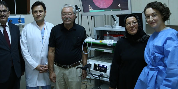 Gurbetçi ailenin 1 milyon lira bağışı ile hastaneye cihaz alındı