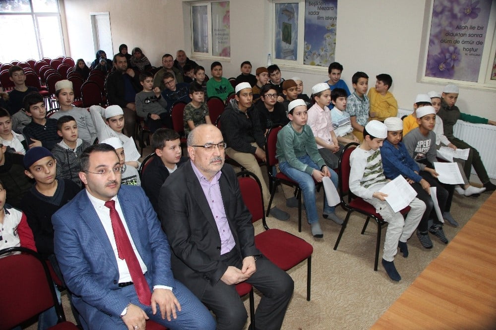 Gürbüzler Kur’an Kursunda öğrenciler ödüle doydular 