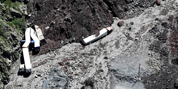 Gürcistan'da heyelan: 6 ölü, 35 kayıp!