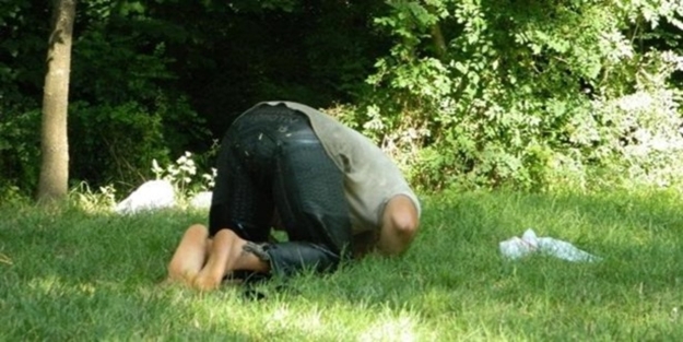 Güreş arasında namaz molası