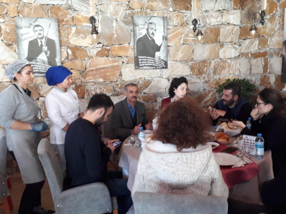Gurmeler, Kırşehir’in yöresel yemeklerini tattı 