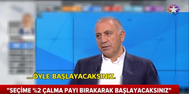Gürsel Tekin: Yüzde 2-3 çalma payını bırakacaksın!
