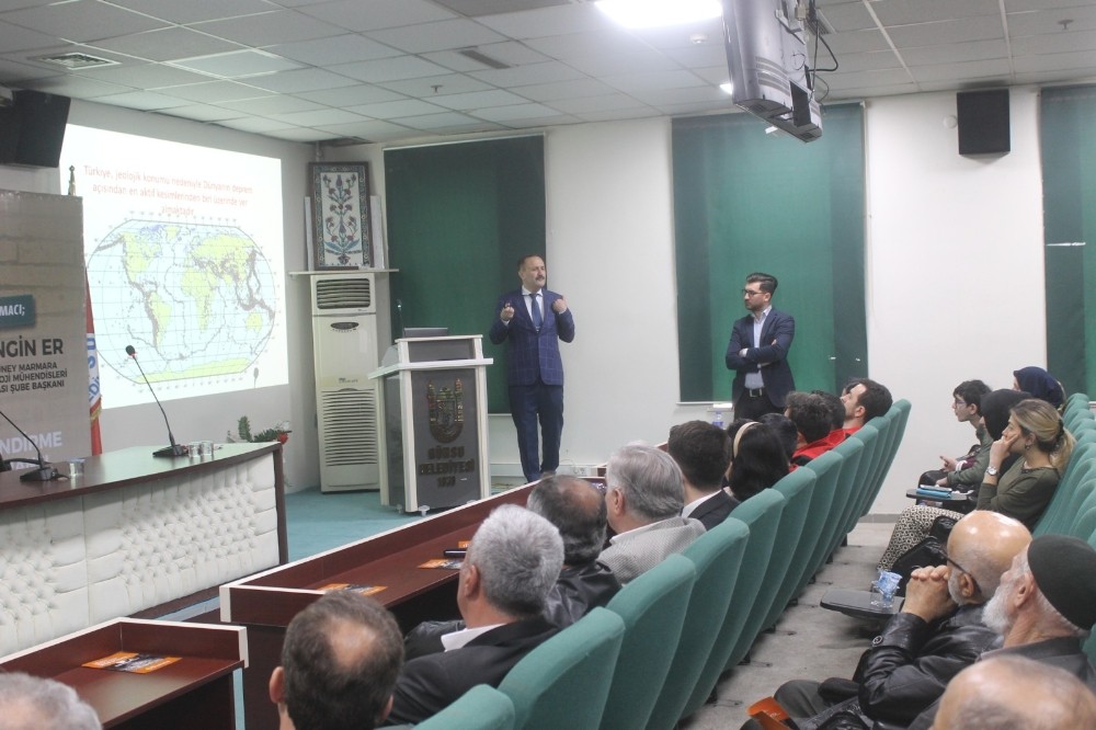 Gürsululara deprem konferansı 