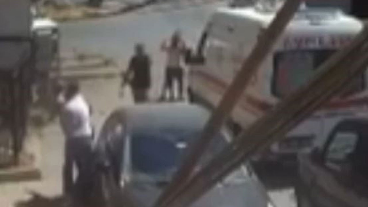 Gürültü kavgasında ortalık karıştı! O anlar kamerada