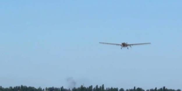 Gururlandıran görüntü! Bayraktar TB2 Ukrayna semalarında