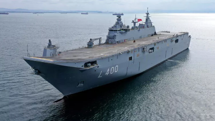 Gururumuz TCG Anadolu ile ilgili iğrenç ifadeler! Rezalet ki ne rezalet