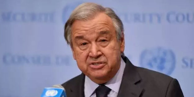 Guterres: Onlar bizi yok etmeden biz onları yok edelim