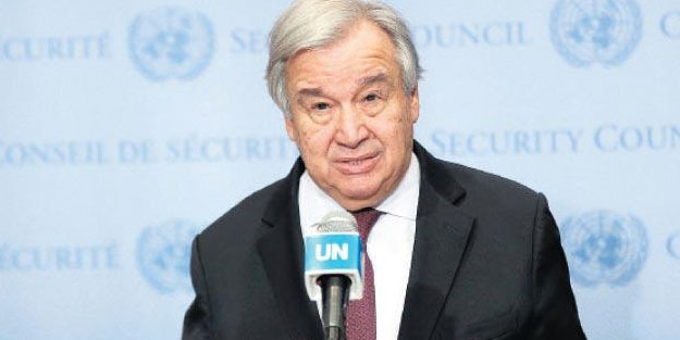 Guterres'den 'Gezegeni iyileştirelim' çağrısı
