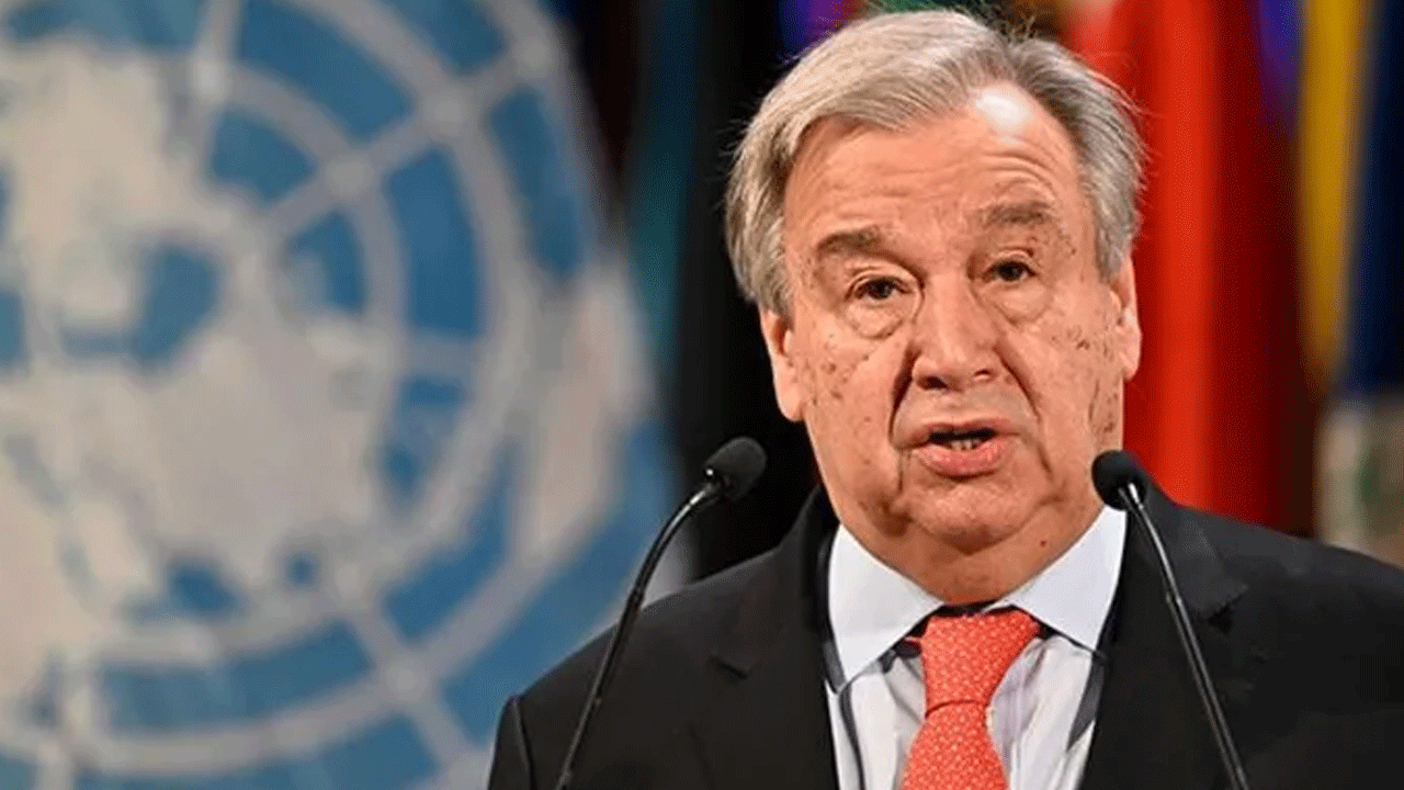 Guterres'ten Filistinlilerin durumu için "Cehennem" benzetmesi