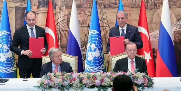 Guterres'ten flaş açıklama: Erdoğan'ın ısrarlı çabası sayesinde oldu