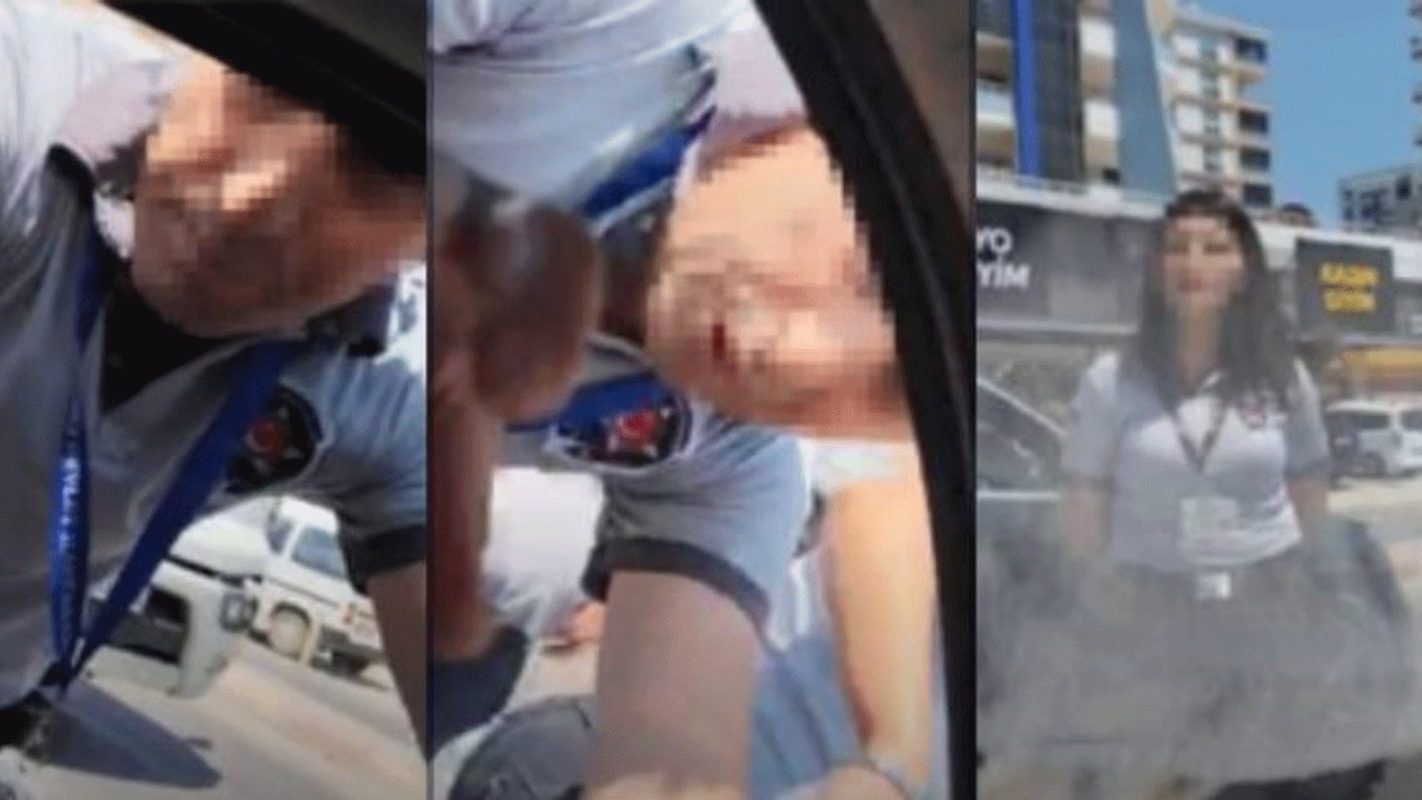 Güvelik misin terörist mi? Hatalı park eden aracın önünü böyle kestiler!