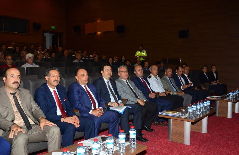 Güvenli Eğitim Değerlendirme Toplantısı Yapıldı 