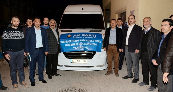 Güvenlik güçlerine moral hediyesi