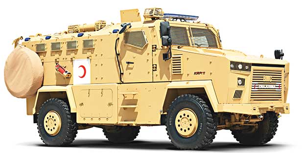 Güvenlik güçlerine “zırhlı” takviyesi