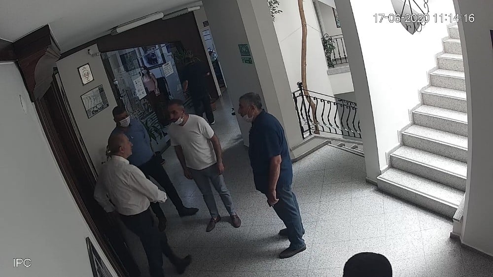 Güvenlik kameraları her şeyi ortaya çıkardı 
