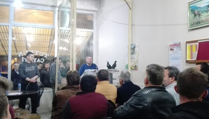 Güvercin sevenler Bilecik’te buluştu 