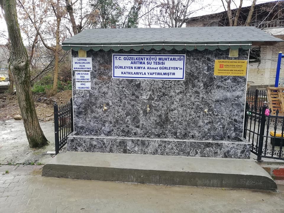 Güzelkent’e su arıtma tesisi kuruldu 