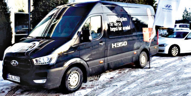 H350’ler personel ve yük taşımada ideal görülüyor