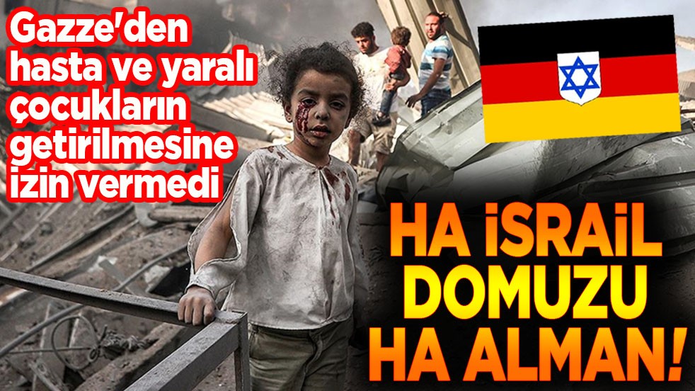 Ha İsrail domuzu ha Alman!