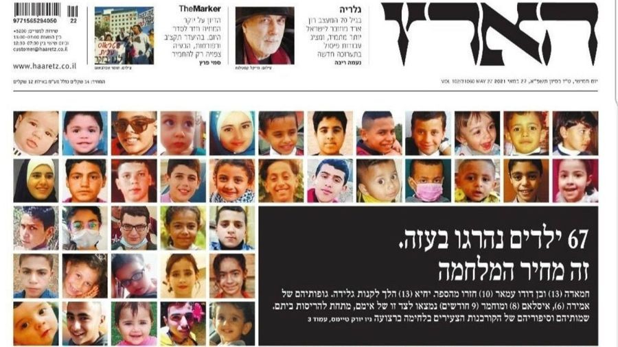 Haaretz itiraf etti: Gazze’de 67 çocuğu katlettik