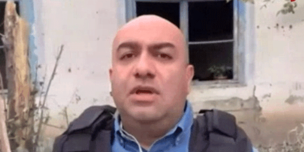 Haber ekipleri çatışmanın detaylarını açıklıyordu! Canlı yayında füze şoku