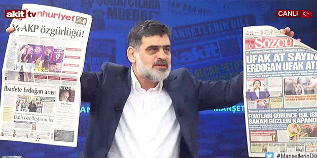 Haber nerede Sözcü, Cumhuriyet, Birgün? Gel vatandaş gel sansür öyle değil böyle olur