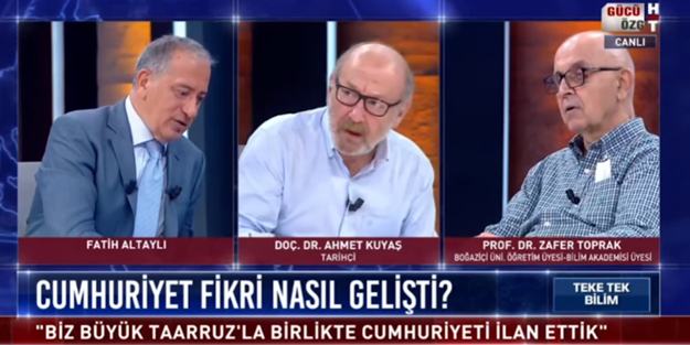 Habertürk Tv'de Enverland-Mustafaland tartışması!