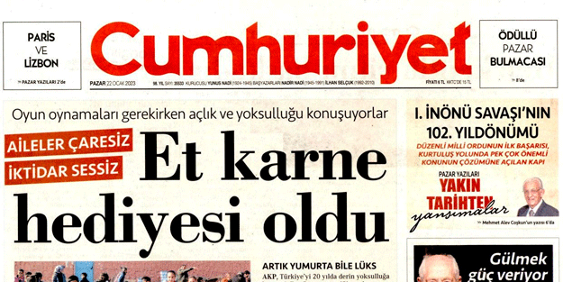 Habertürk yayınladı, Sözcü, Cumhuriyet, FOX TV yaydı, CHP'liler inandı! Yalan Cumhuriyet'i