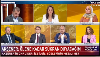 Habertürk'teki kavga olay oldu! Öyle şeyler söyledi ki...