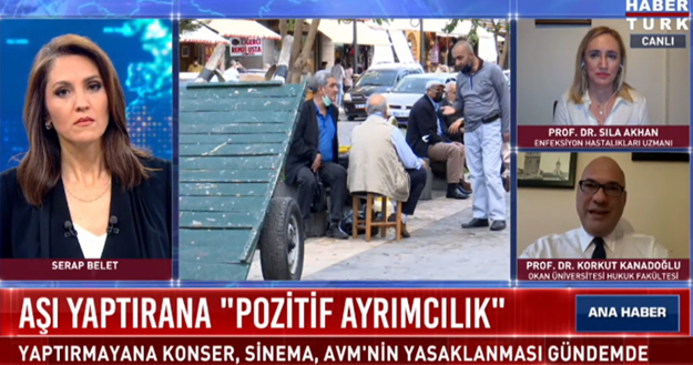 Habertürk'ten aşı olmayan için 'yasaklar getirilsin' çağrısı! Bakın yayına kimleri çıkardılar
