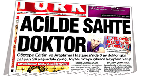 Habertürk’ün “Acilde sahte doktor” haberi yalan çıktı
