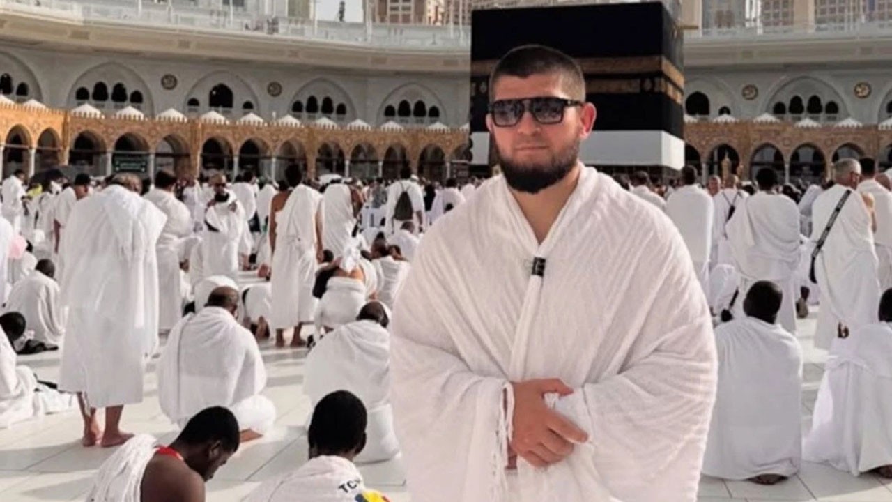 Habib Nurmagomedov hacı oldu