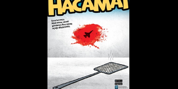 Hacamat'tan olay Rusya kapağı