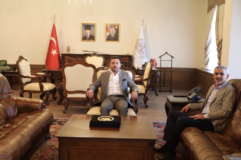 Hacıbektaş Belediye Başkanı Altıok, Başkan Arı’yı ziyaret etti 
