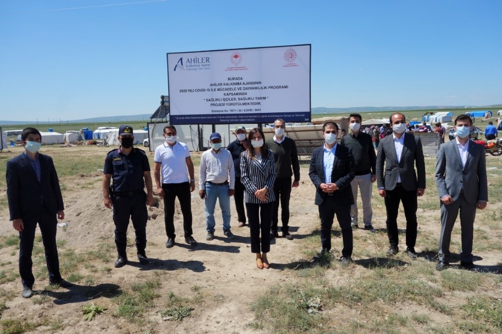 Hacıbektaş’ta ’Sağlıklı işçiler sağlıklı tarım’ projesi tamamlandı 