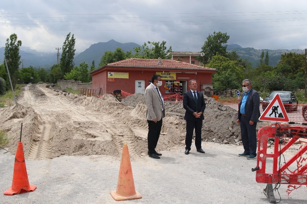 Hacılar’da çalışmalar hız kesmeden devam ediyor 