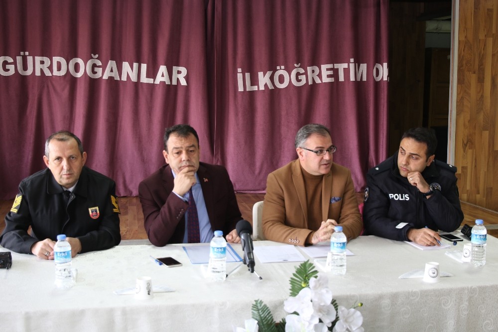 Hacılar’da güvenlik ve muhtarlar toplantısı 